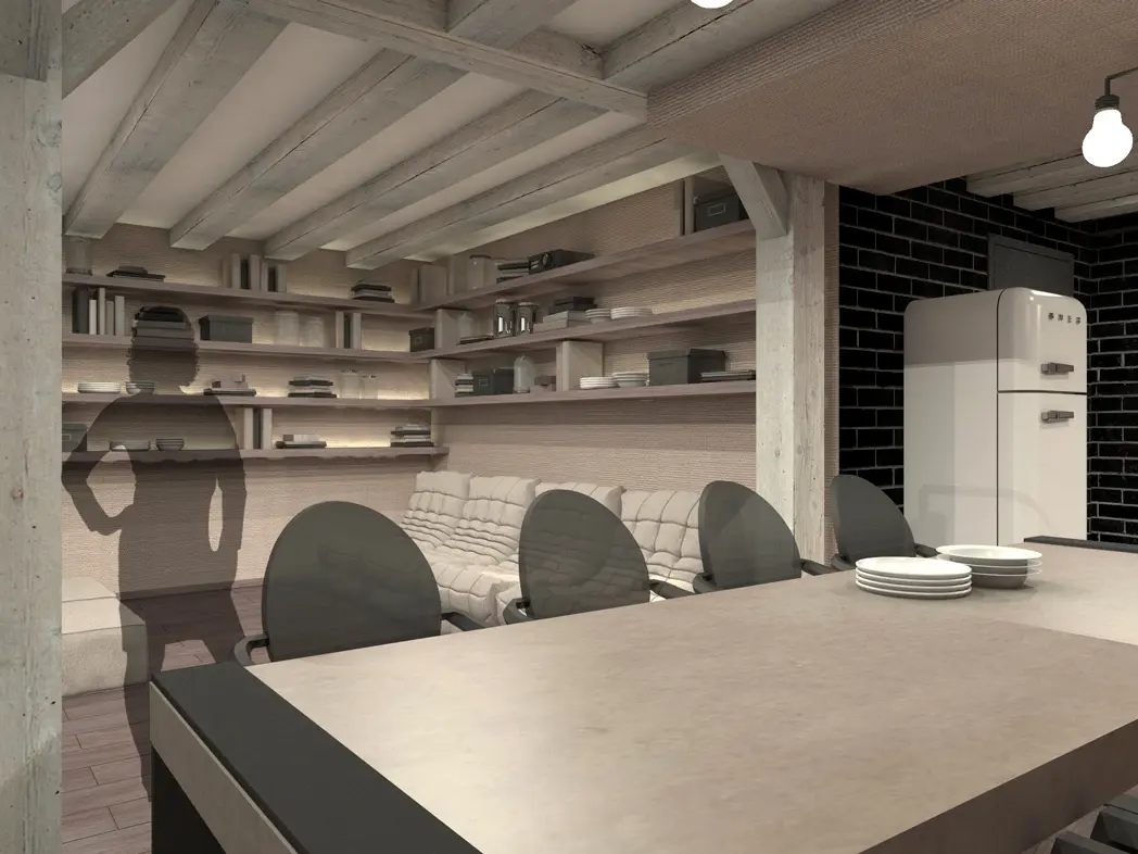 Proyecto 3d De Interiorismo Con Cad | Bodega 3d | 1