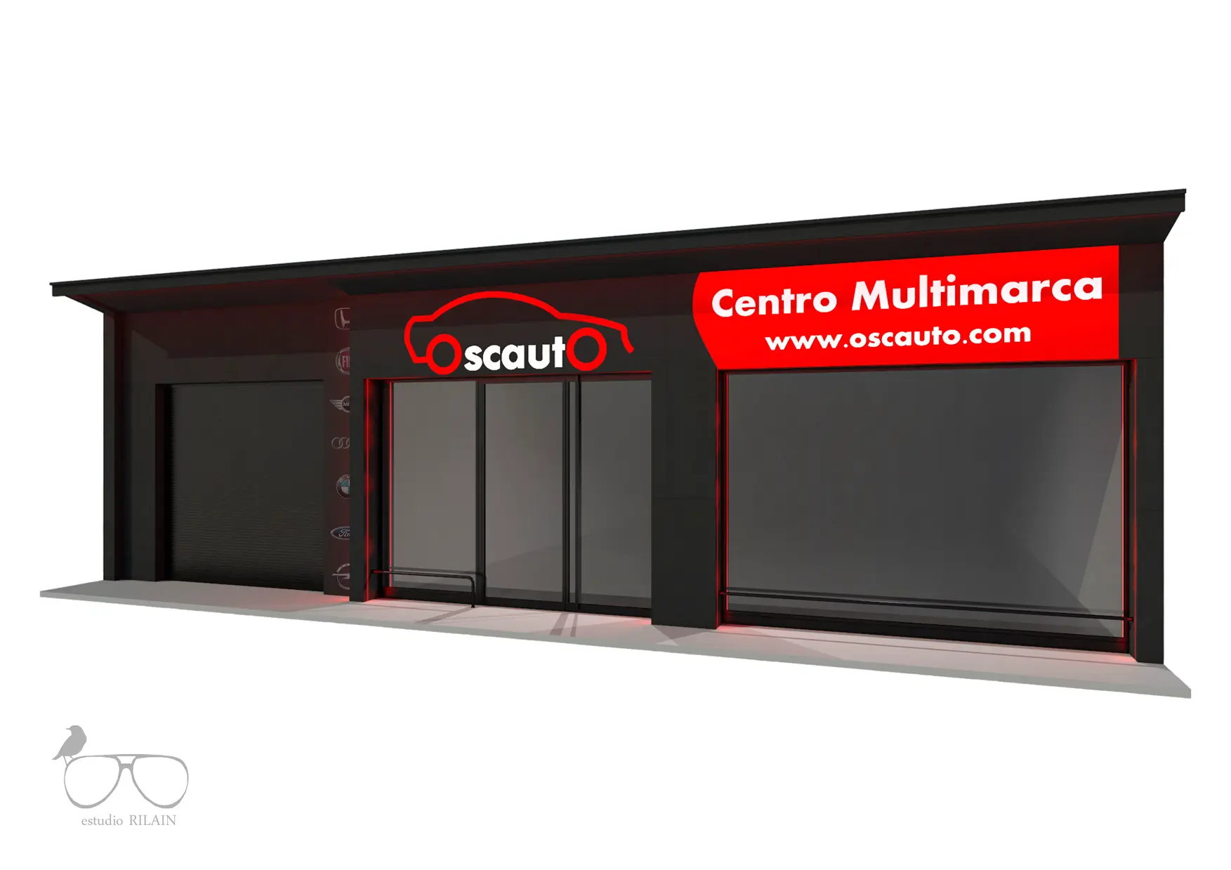 Proyecto 3d De Interiorismo Con Cad | Oscauto 3d | 1