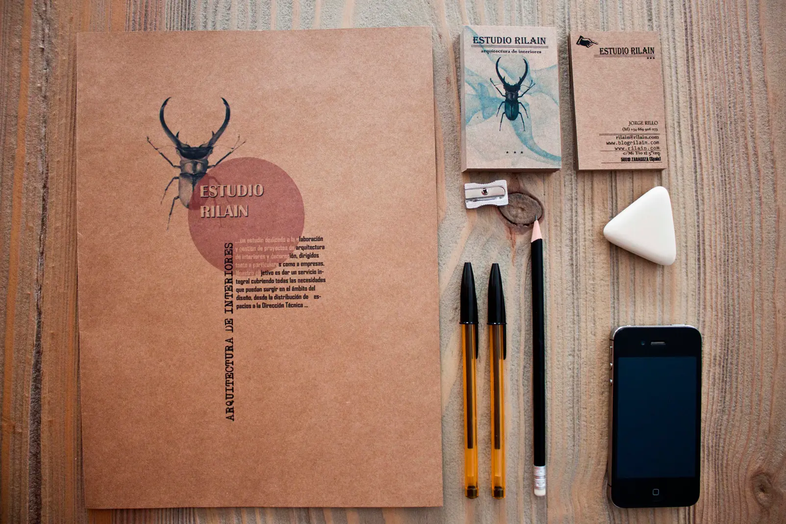 Proyectos De Diseno Grafico | Imagen Corporativa Estudio Rilain | 4